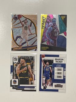 Stephen Steph “The Chef” Curry Lot of Cards