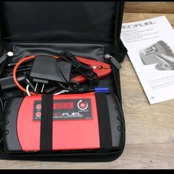 Schumacher Red Fuel SL1 - Jump Starter - Fuel Pack - Back Up Power 12000mAh