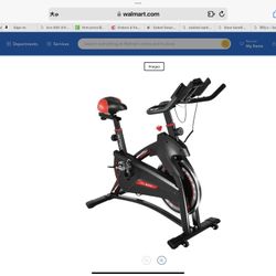 Murtisol Indoor Cycling Stationary Bike Belt Drive Exercise Bike with 18 LBS Flywheel Adjustable Seat&Handlebar LCD Display 242lbs Weight Capacity Hom