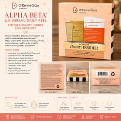 Dr. Dennis Gross Alpha Beta Universal Daily Peel Sephora Beauty Insider Skincare Gift Set