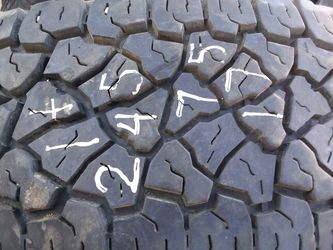 LT245 75 17 one good truck tire