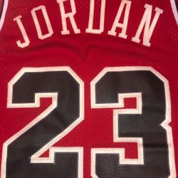 Nike Label 1984 MICHAEL JORDAN No. 23 CHICAGO BULLS "Flight" SIZE-S “fits Like A Large T-shirt