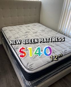 NEW QUEEN MATTRESS ONLY $140