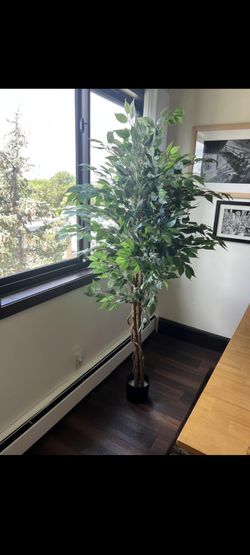 6 ft tall artificial decorative tree