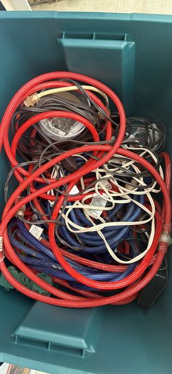 Assorted Extension Cords and Rope Lights Lot