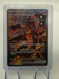 Pokémon Volcanion ex Hyper Rare 182/159 | Pack Fresh NM | $30