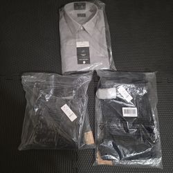 WHBM Women's Jean & Van Heusen Men's Dress Shirt