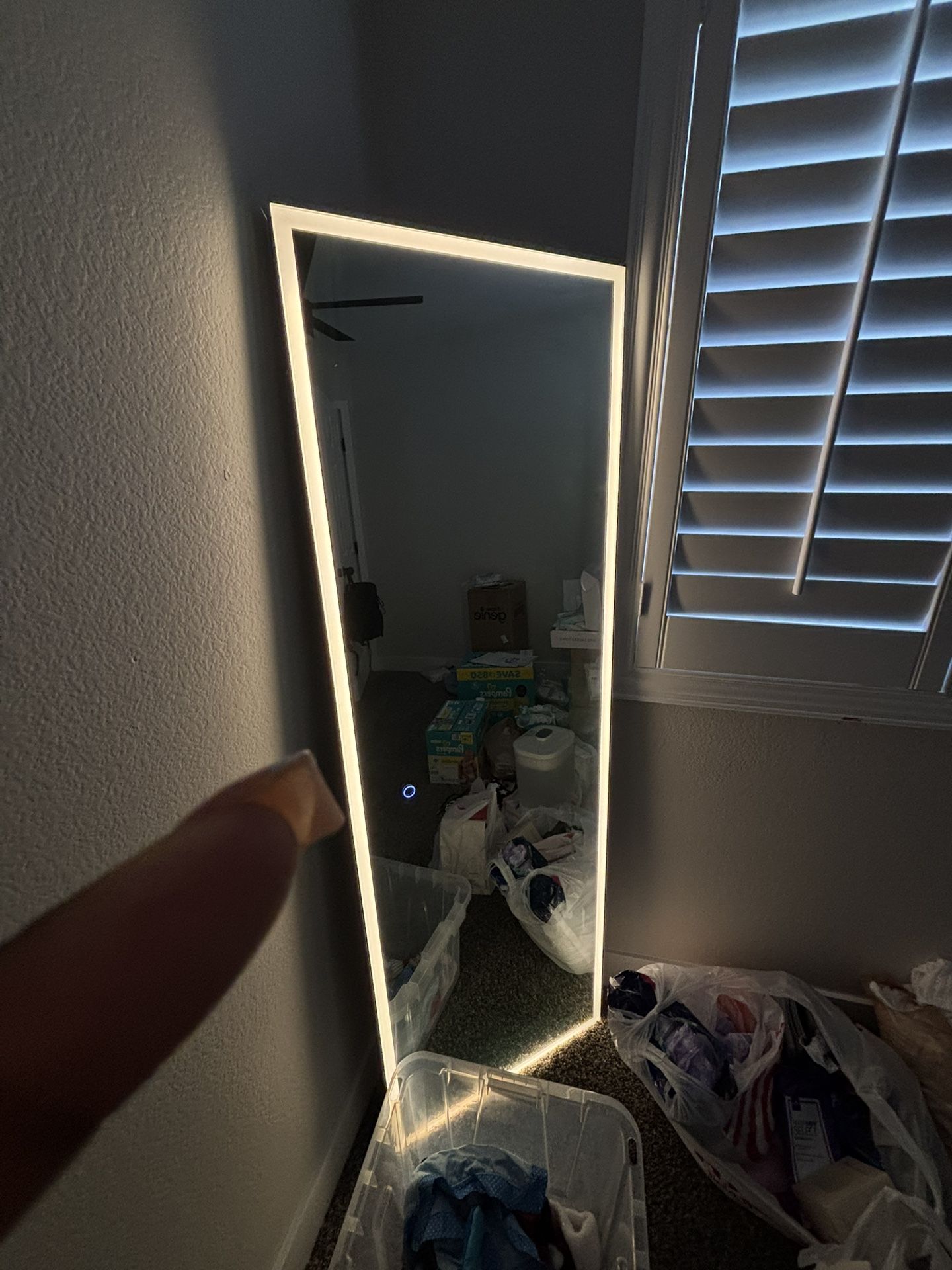 21x64 light up body mirror
