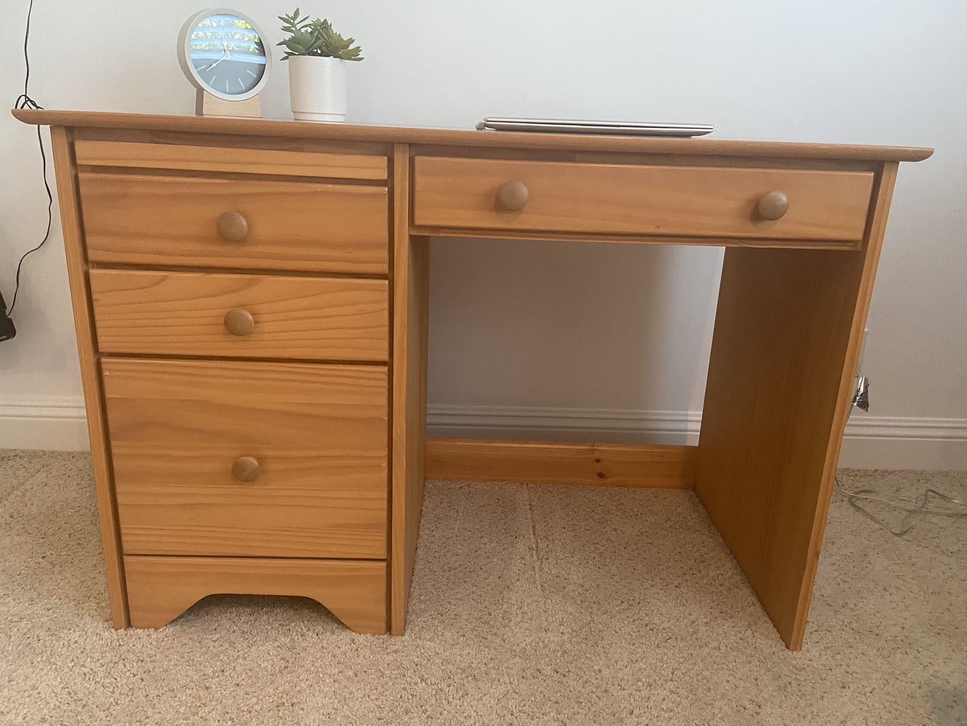 Cute wood writing desk