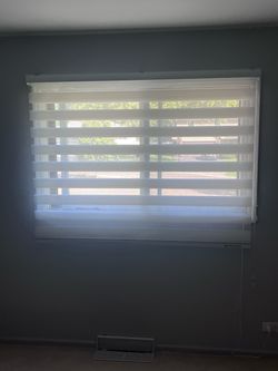 4 Zebra Roller Shades – 64” W x 48” H – $300 OBO