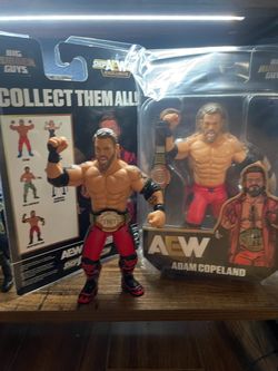 AEW big rubber online exclusive Adam Copeland edge figure