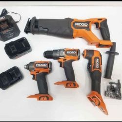 RIDGID 18v Multi Tool Kit (New) 