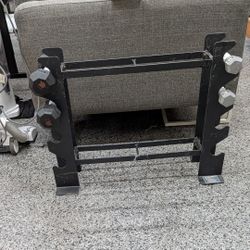 DUMBBELL WEIGHT RACK. CITY OF ORANGE 🍊