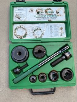 Greenlee 7238SB Knock out Set 1/2”-2”