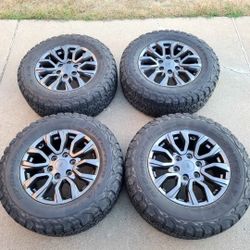 Ready to Go! 17" Ranger Wheels & Tires (75% Tread + TPMS Incl.)