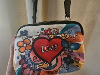 Brighton Love Print Crossbody Bag