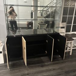 Glass Display Cabinet / Book Shelf
