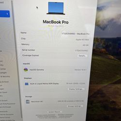 Apple 2023 MacBook Pro 16-inch M3 Max 16-Core 48GB RAM 1TB SSD 40C Space Black