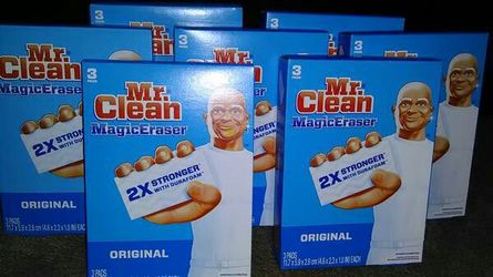 Mr. Clean Magic Erasers 3 ct. Boxes* $2.50 a box.