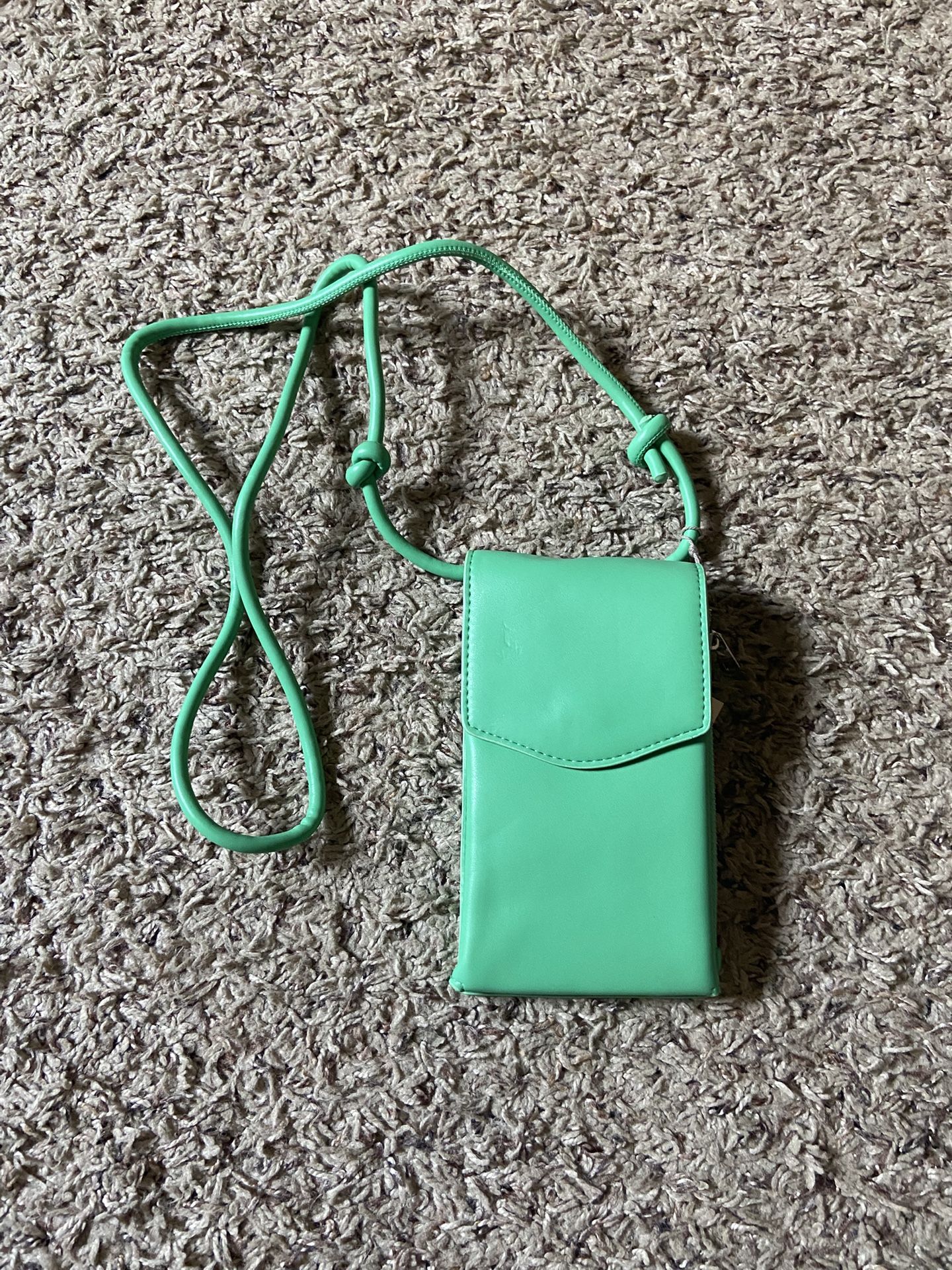 Lime Green Phone Bag