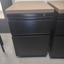 Double Drawer Filing Cabinet With Wheels 