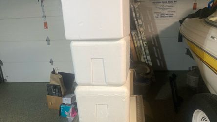 Cooler Styrofoam
