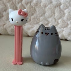 Hello Kitty And Pusheen Candy Dispensers