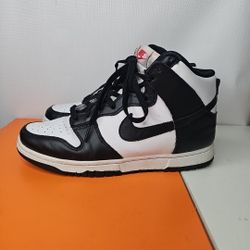 Nike Dunk Low Panda Black Leather Women's 