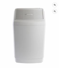 Aircare SPACE SAVER 6-Gal. Cool Mist Evaporative Whole House Humidifier for 2,300 sq. ft., White $45