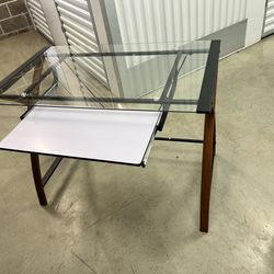 Glass Desk