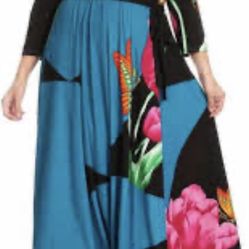 Multicolor Maxi Dress