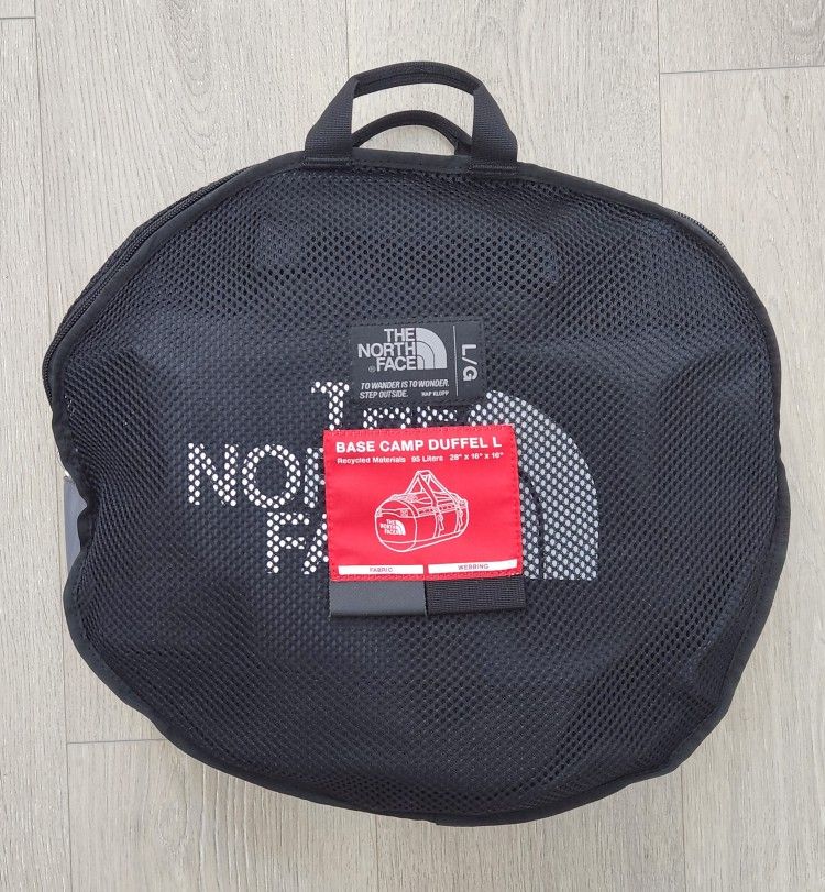 The North Face TNF Base Camp Golden State Outdoor Travel Duffel Bag 95L Size Large NWT