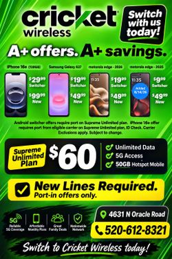 FREE PHONES, $1 DOWN ON 17 PRO MAX AND OTHERS!!