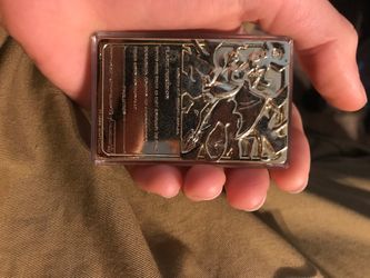 18 karat gold Pokémon card