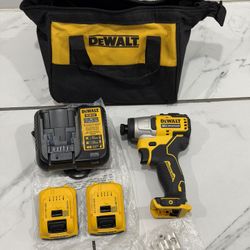 Dewalt XTREME 12V MAX Brushless Cordless 1/4” Impact Driver Kit 