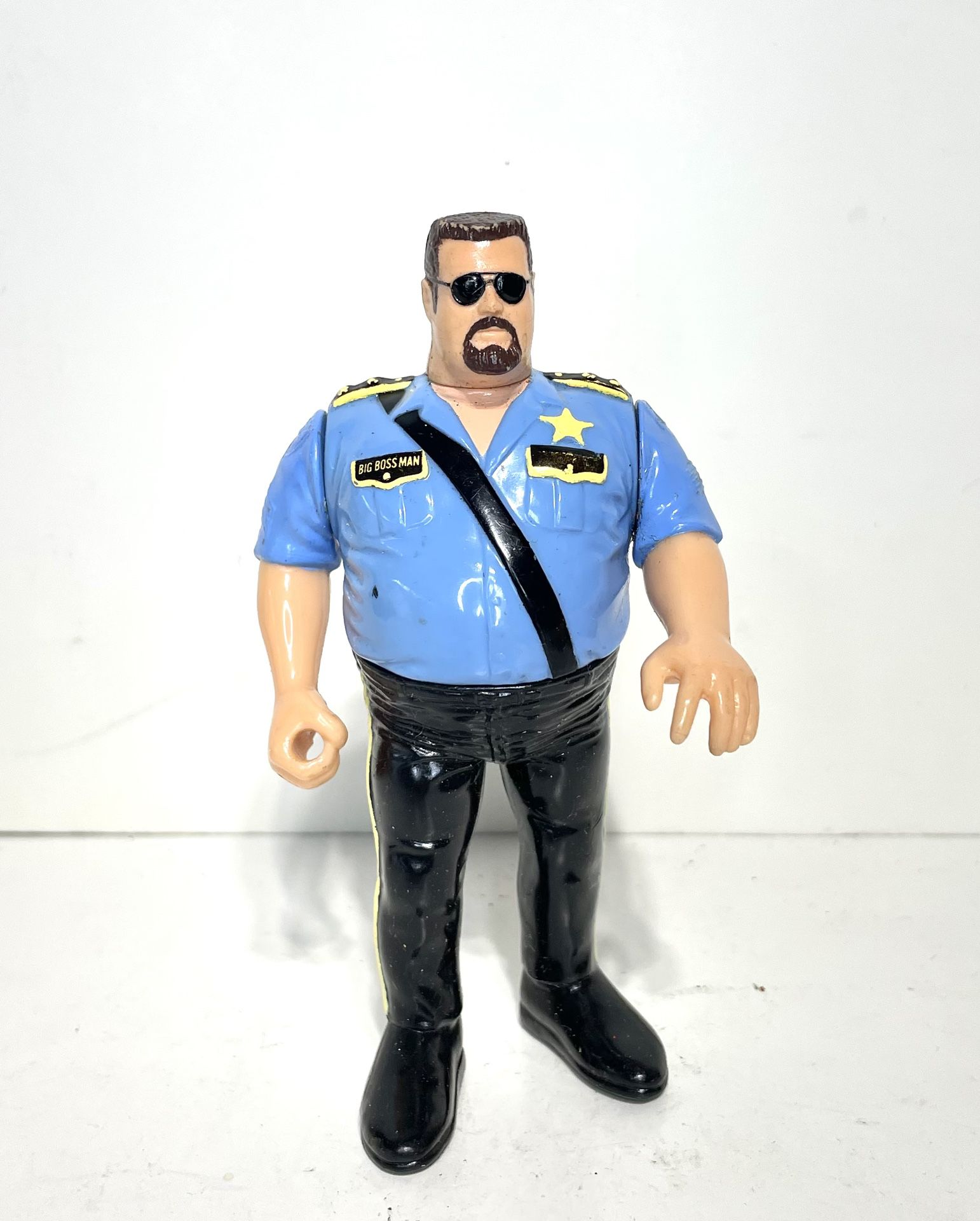 Vintage 1990 Big Boss Man WWF Hasbro