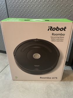 Brand New/Never Used - Robot Roomba Vacuuming Robot 675