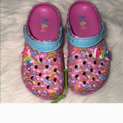 Lisa Frank Crocs New 6.5