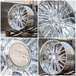 24" replica zl1 polish esko wheels