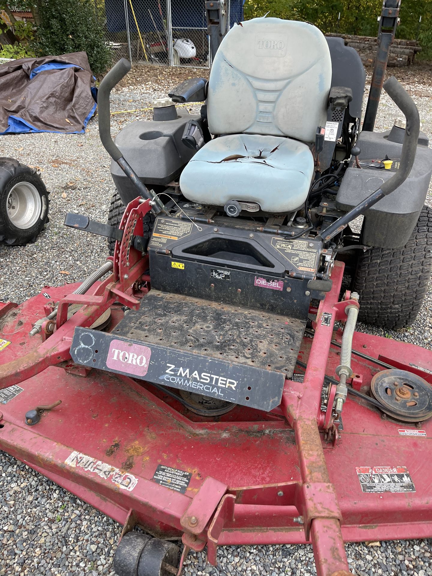Toro 72 inch diesel commercial mower