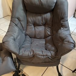 Chair with foot rest