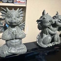 Mini Dragon Statues