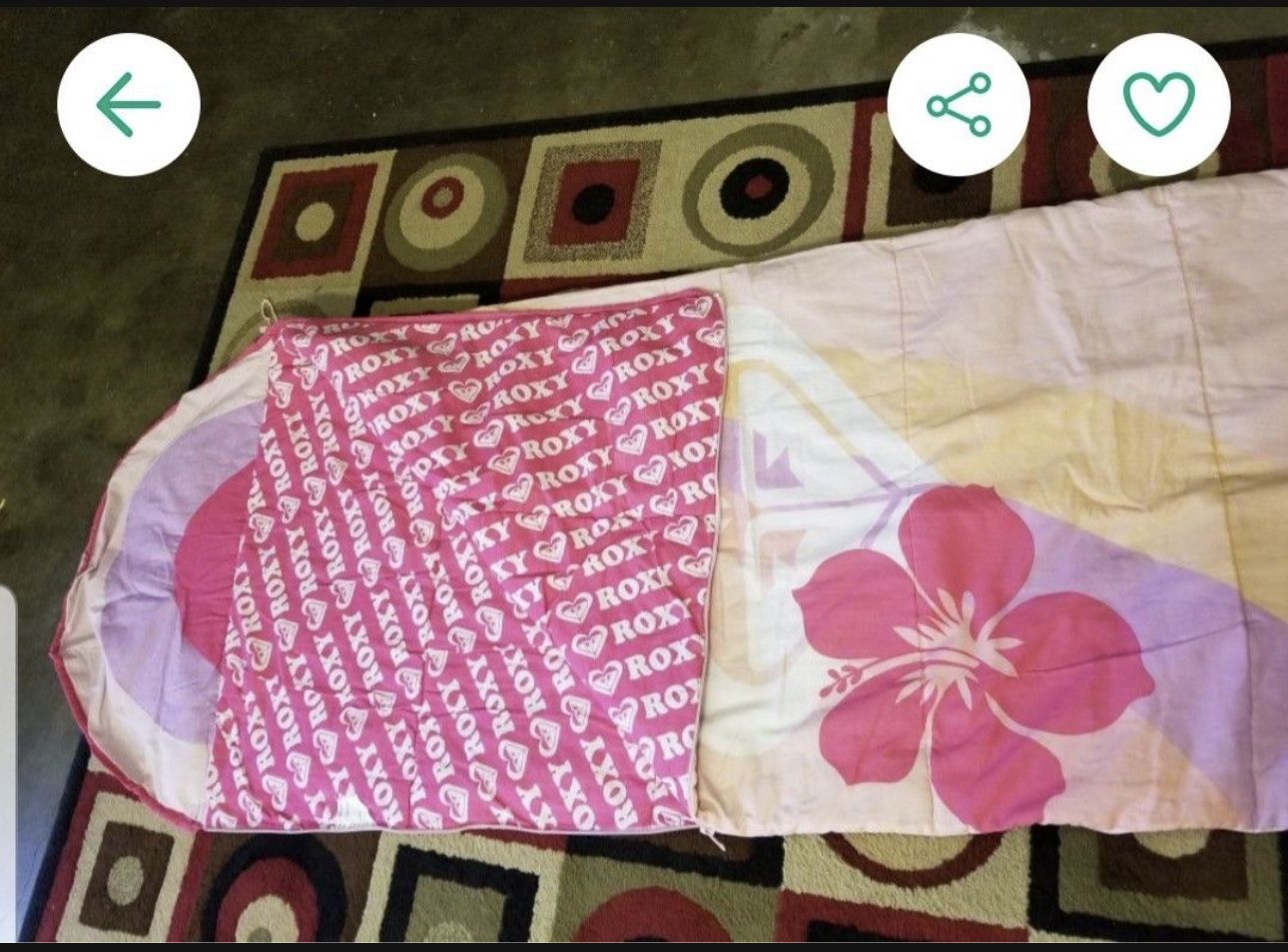 Roxy Reversible Sleeping Bag