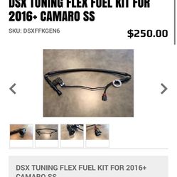 Dsx Flex fuel Kit 6th Gen Camaro 