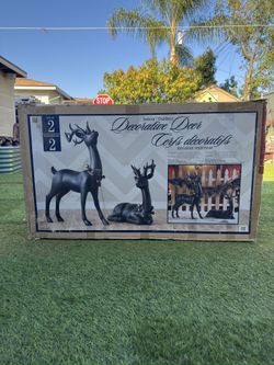 Decorative Deer Christmas