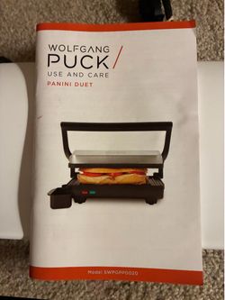 Wolfgang puck panini duet