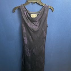 Long Purple Dress
