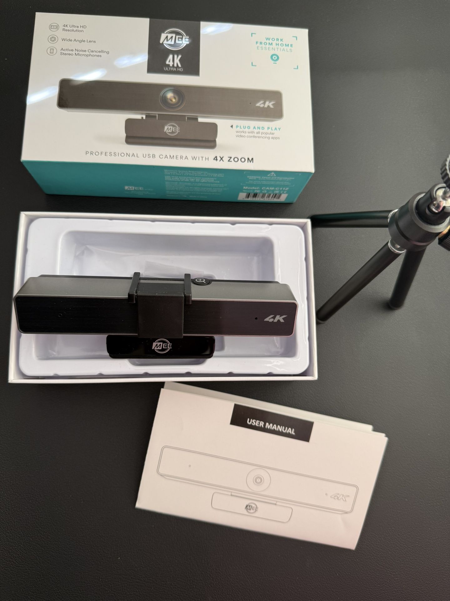 Mee 4k Ultra HD Webcam