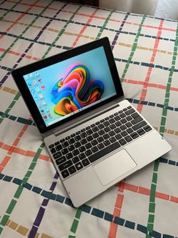 10.1"inch Intel Atom Acer Detachable TOUCHSCREEN Laptop, 32GB eMMC, 2GB RAM, HDMI And a WebCam. Windows 10.