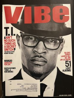 Vibe Magazine - T.I April 2009